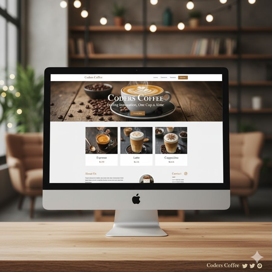 Coders Coffee — project screenshot