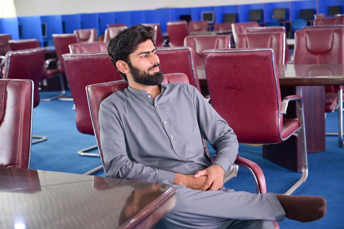 Ahtisham Ur Rehman at Grand Asian University, Sialkot